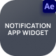 Notification App Widget - VideoHive Item for Sale