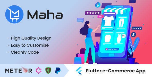 Maha - Ecommerce Flutter App