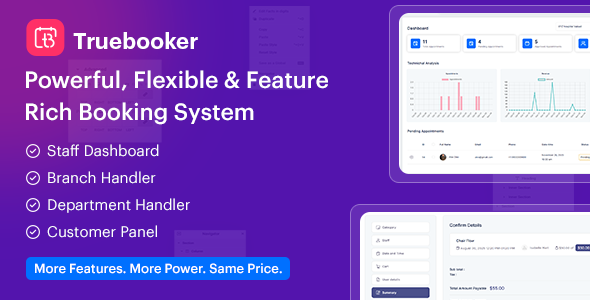Appointment Booking & Scheduler Plugins for WordPress - Truebooker