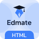 Edmate - Learning Dashboard HTML Template - ThemeForest Item for Sale