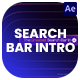 Search Bar Intro - VideoHive Item for Sale