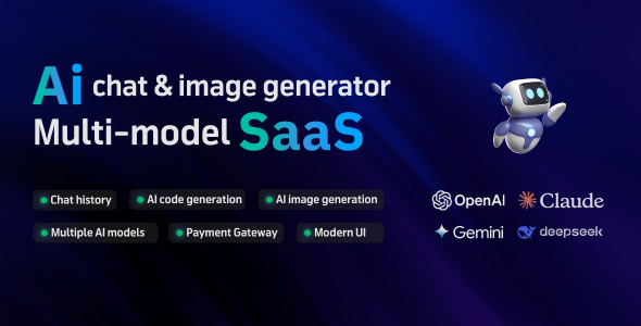 AI Chat, Image - AI Multi Model SaaS