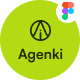 Agenki – Creative Agency & Portfolio Figma UI Template - ThemeForest Item for Sale