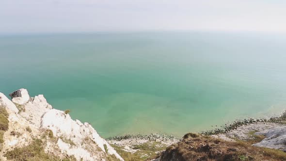 Lightouse and sea in southern England