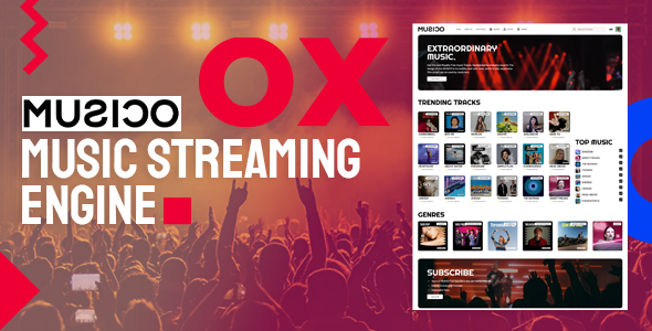 MUSICO – Music Streaming Engine