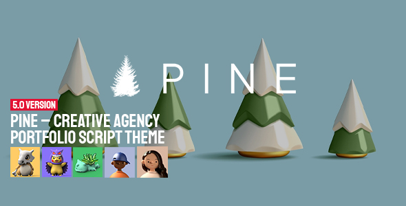 Pine – Creative Agency & Portfolio Script Theme