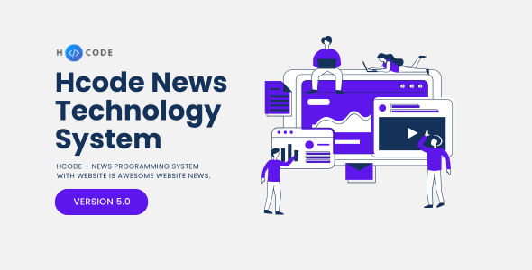 Hcode – News Technology System with Website