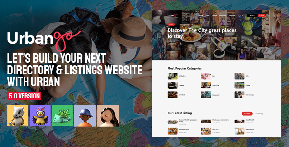 Urban - Modern Directory Listing Script Theme