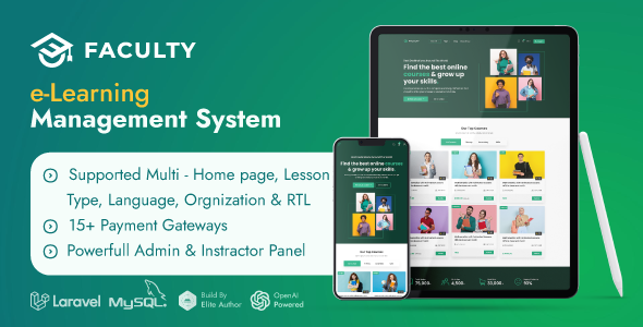 Faculty LMS - Learning Management System | AI Powered SaaS