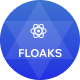 Floaks - React Responsive Landing Page Template - ThemeForest Item for Sale