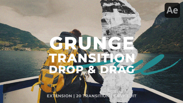 Grunge Paper Transition