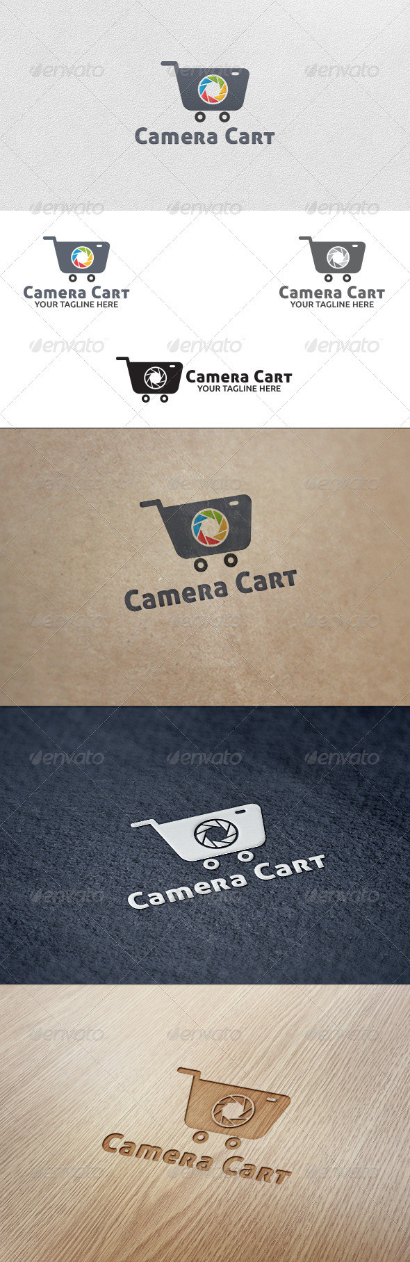 Camera Cart - Logo Template