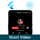 TikStar – Short Video Social Media App UI Template (Flutter & React Native Expo) - CodeCanyon Item for Sale