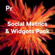 Social Metrics and Widgets Pack - VideoHive Item for Sale