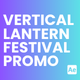 Vertical Lantern Festival Promo - VideoHive Item for Sale