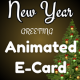 New Year Greeting E-Card with Many Effects For Gift - CodeCanyon Item for Sale