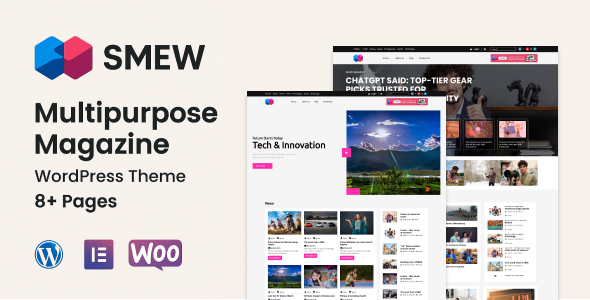 Smew - Multipurpose Magazine Wordpress Theme