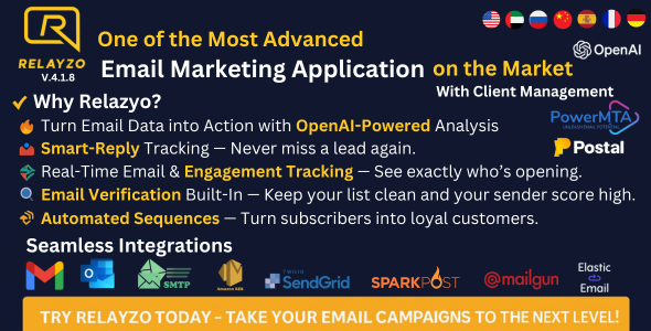 Relayzo - Email Marketing Application