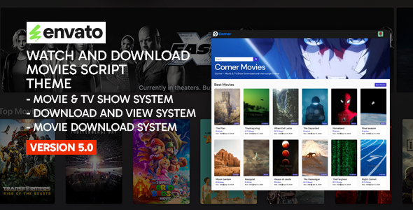 Corner - Watch and download Movies Script Theme