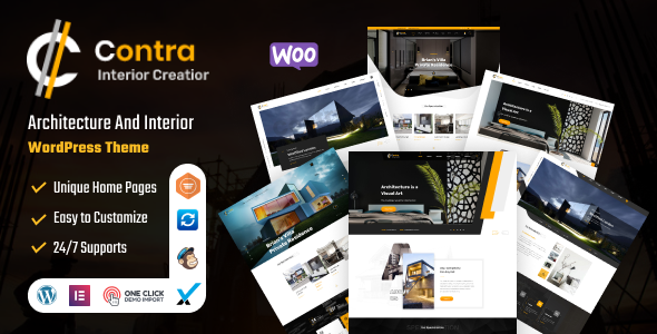 Contra | Architecture And Interior WordPress Theme