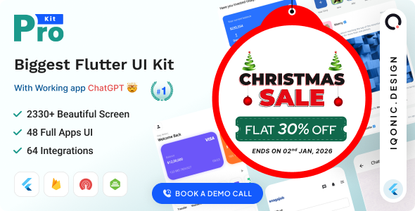 ProKit Flutter - Flutter UI Kit with Chat GPT App