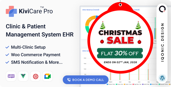 KiviCare(TM) Pro - Clinic and Patient Management System EHR (Add-on)