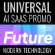 Universal AI SaaS Promo // Modern Technology Presentation - VideoHive Item for Sale