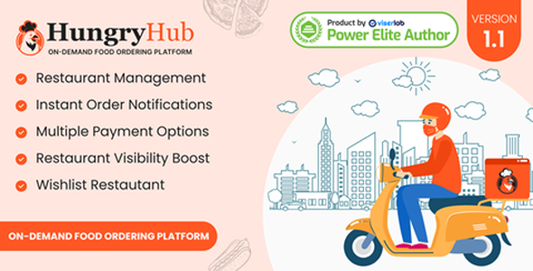 HungryHub - On Demand Food Ordering Platform