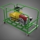 Standalone Cart Mobile Emergency Diesel Electrical Generator Set - 3DOcean Item for Sale