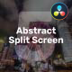 Abstract Split Screen – 5 Frames for DaVinci Resolve - VideoHive Item for Sale