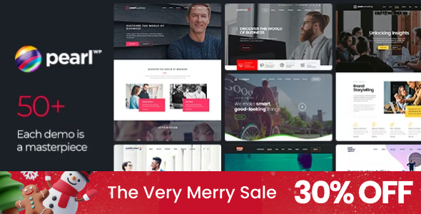 Pearl - Corporate Business WordPress Theme