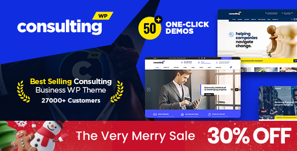 Consulting - Business, Finance WordPress Theme