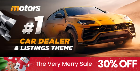 Motors - Car Dealer, Rental & Listing WordPress theme
