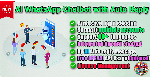 AI WhatsApp Chatbot-Auto Reply & License Management