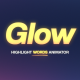 Glow Text Animation - VideoHive Item for Sale