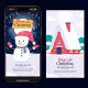 Christmas season celebration instagram stories - VideoHive Item for Sale