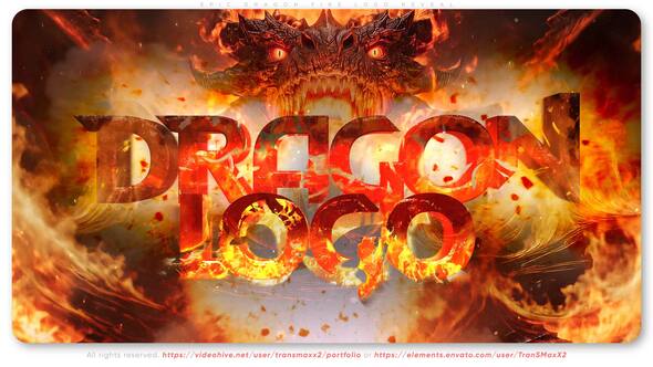 Epic Dragon Fire Logo Reveal