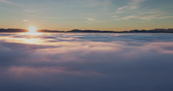 Above The Clouds Time Lapse