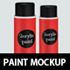 Aerosol Paint Mockup - GraphicRiver Item for Sale