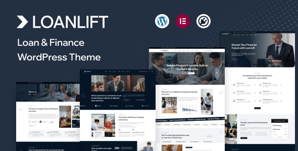 Loanlift - Loan & Finance WordPress Theme
