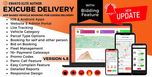 Exicube Delivery App