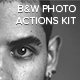 Black & White Photo Actions Kit - GraphicRiver Item for Sale