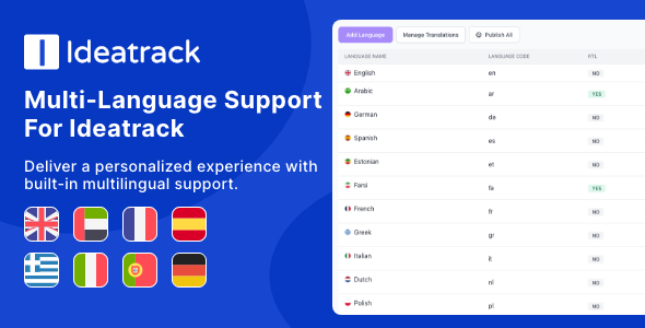 Language Pack Module for Ideatrack