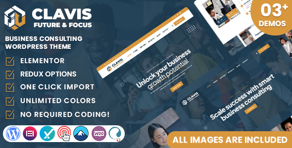 Clavis - Business Consulting WordPress Theme