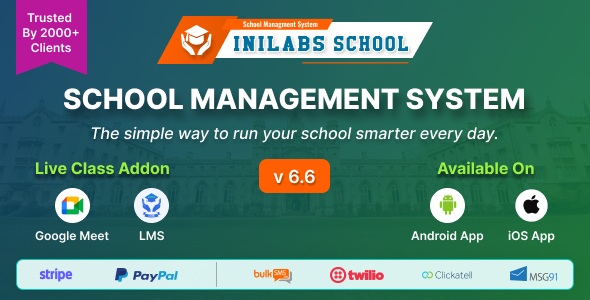 Inilabs School Express : School Management System