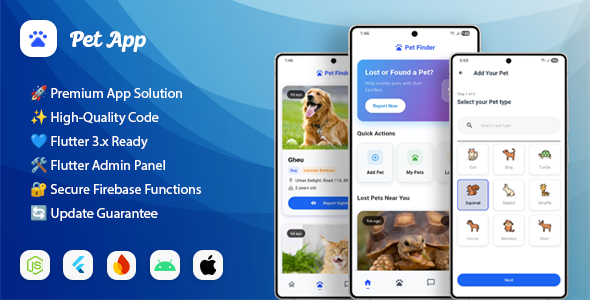 PetApp - Pet Lost & Found | Missing Pet Management System
