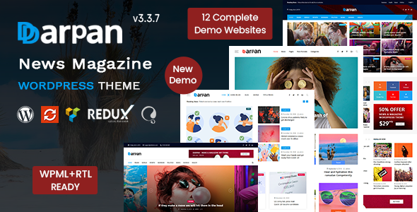 Darpan - News Magazine WordPress Theme