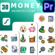 30 Money Icons | Premiere Pro & Lottie Animation - VideoHive Item for Sale