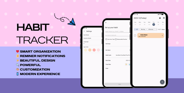 Routino - Habit Tracker & Daily Routine Planner | Android Kotlin MVVM