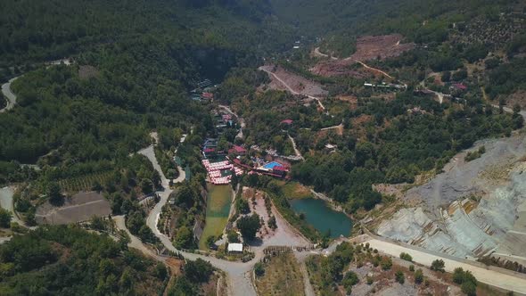 A resort place located in the green mountains